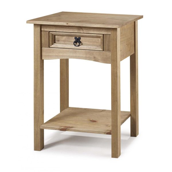 Corona Console Table 1 Drawer with Shelf