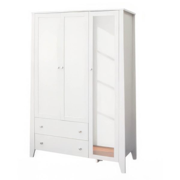 Mallund Robe 3 Door White