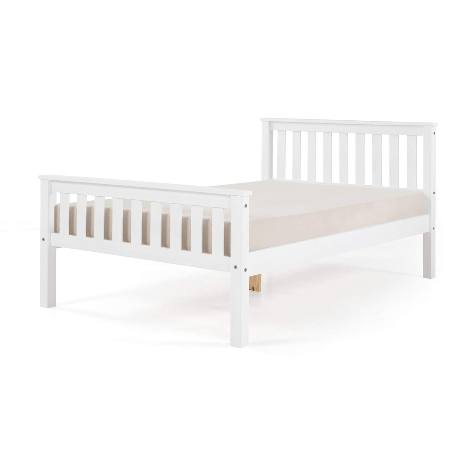 Manila HFE Pine Bed 4 Foot White - Image 2