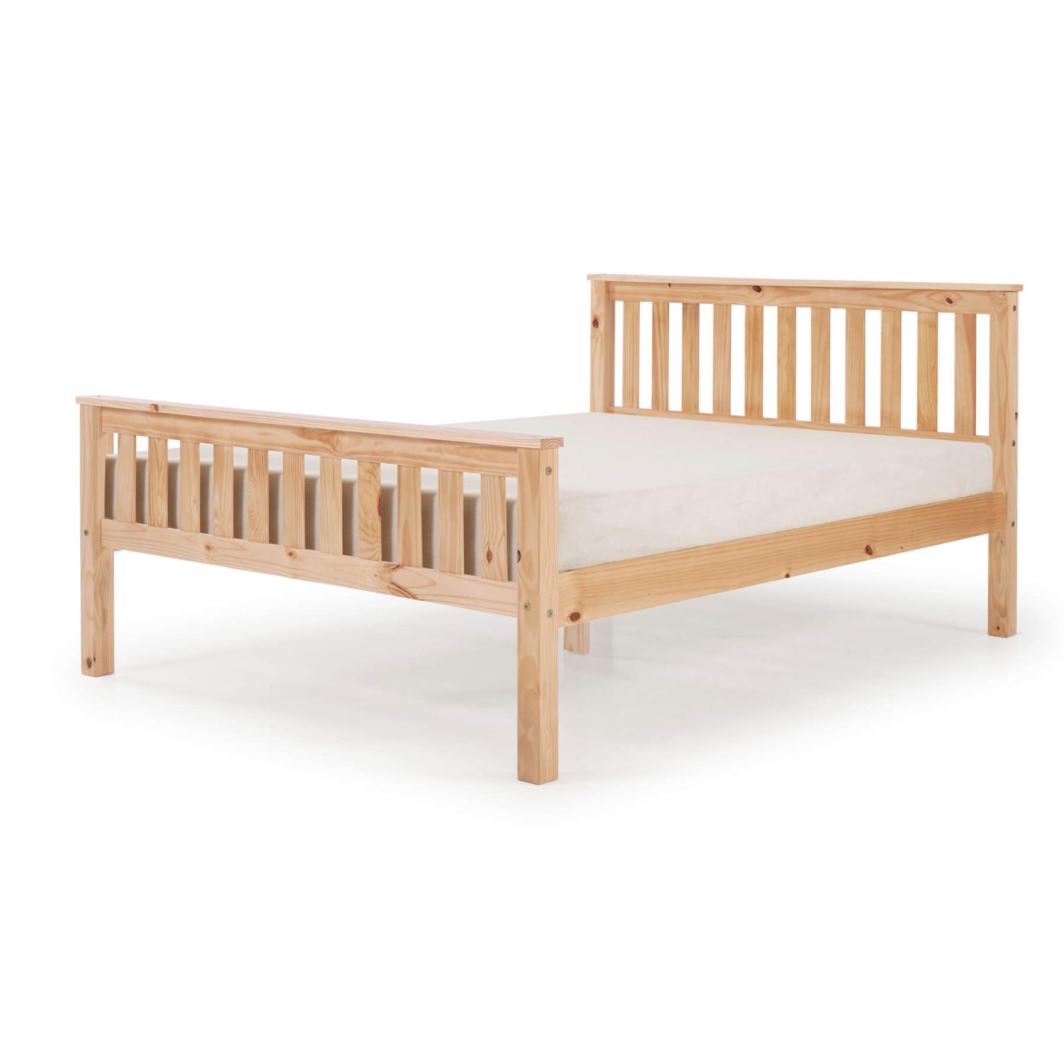 Manila HFE Pine Bed Double Antique - Image 2