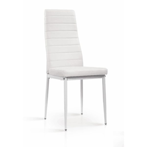 Pearl Chair White PU White Leg ye2g0avc