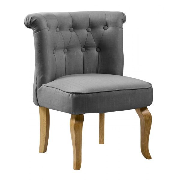 Pembridge Fabric Chair Grey (Set of 2 Chairs)