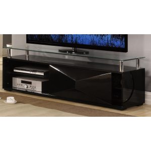 Rowley Black High Gloss TV Cabinet tr8ilzdf