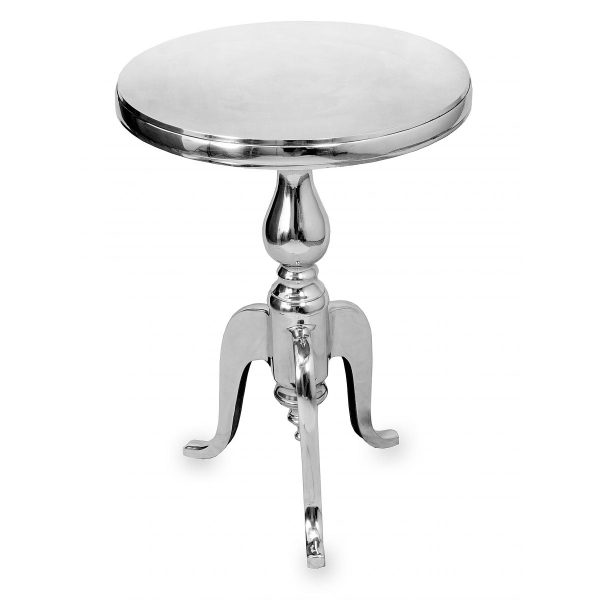Aluminium Polished Table 22 inches Model A-6610