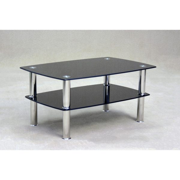 Togo Black Coffee Table