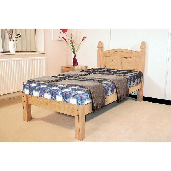 Corona Bed Double Low Footend