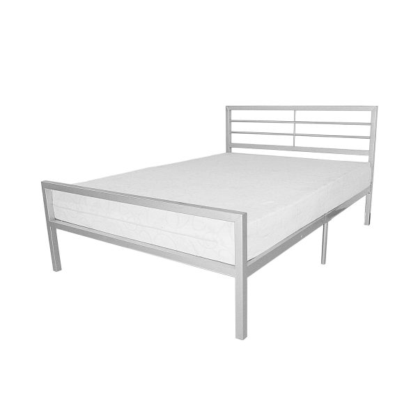 Jennifer Contract Bed Double Silver