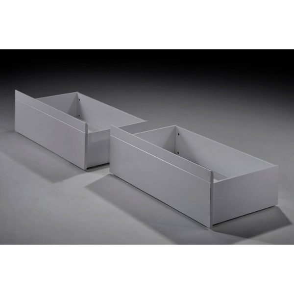 Tripoli Bunk Bed Drawers Pair Grey